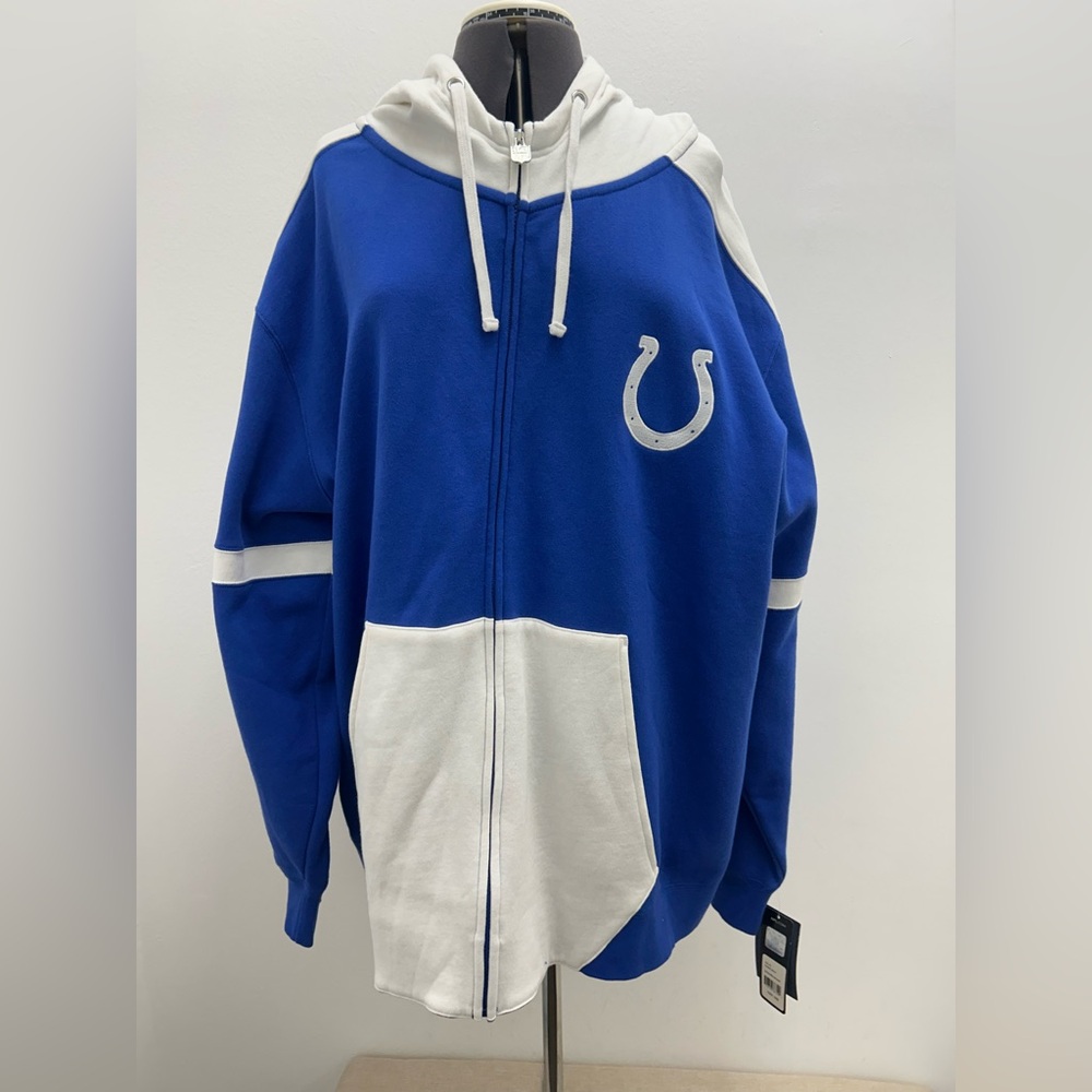 Fanatics Indianapolis Colts Blue and White Pro Line Hoodie